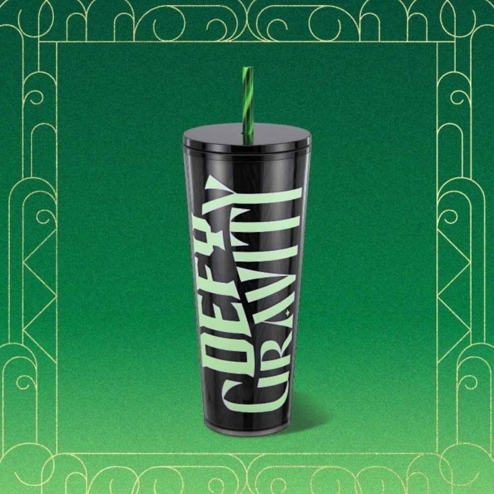 STARBUCKS X WICKED ELPHABA collection Defy Gravity Glow-in-the-Dark Cold Cup